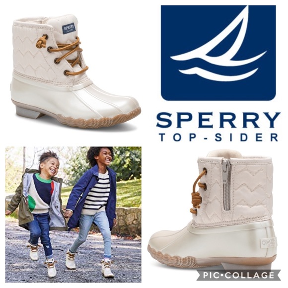 pearl sperry duck boots